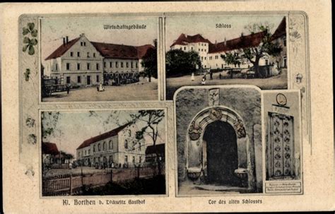 Ansichtskarte Postkarte Klein Borthen Dohna In Sachsen Gasthof