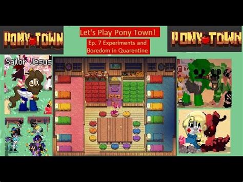 Let S Play Pony Town Season 2 Episode 7 Experiments And Boredom In