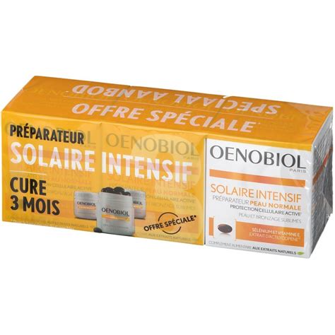 Oenobiol Solaire Intensif Pr Parateur Peau Normale X Pc S Redcare