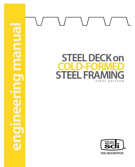 Aisi Cold Formed Steel Design Manual