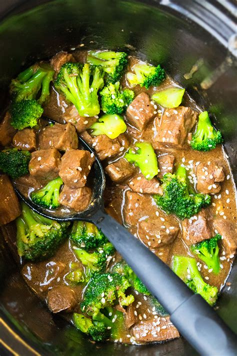 Slow Cooker Beef And Broccoli Recipe One Pot Recipes