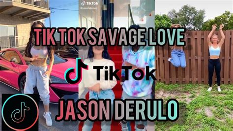 Savage Love Jason Derulo Tiktok Chalenge Tiktok Terbaru Youtube