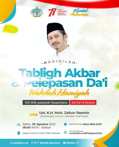 Hadiri Tabligh Akbar Bersama Ustaz Zaitun Rasmin Sekaligus Pelepasan