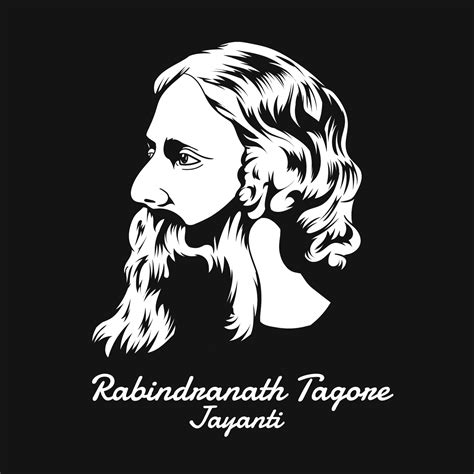 Rabindranath Tagore Jayanti celebration in Vector 23340951 Vector Art ...