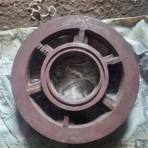 10inch Diameter Cast Iron Round Casting Pulley For Single Grinder