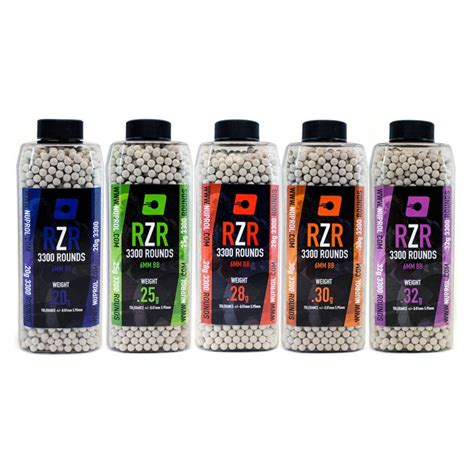 Billes RZR En Bouteille 3300 Bbs 0 20 Atelier Airsoft