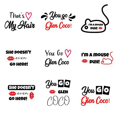 Mean Girls Svg Bundle, Mean Girls Inspired SVG Bundle, Mean Girl Svg ...