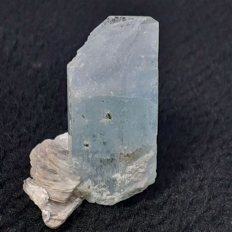 Natural Aquamarine Crystal Combine With Mica From Skardu Valley