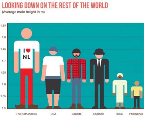 Infographic About The Average Male Height In Meters [xpost R Dataisugly] R Crappydesign