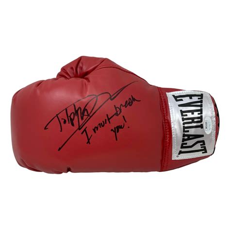 Dolph Lundgren Signed "Rocky" Everlast Boxing Glove Inscribed "I Must ...