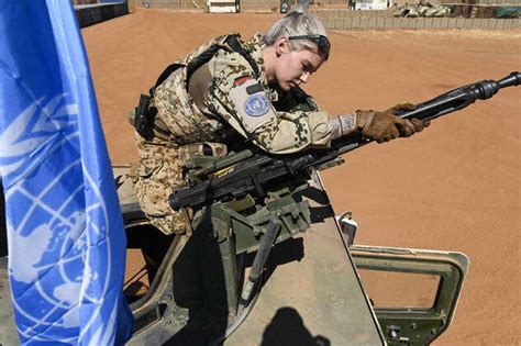 Mali Gao Minusma Un Friedensmission Camp Castor Deutsche Bundeswehr