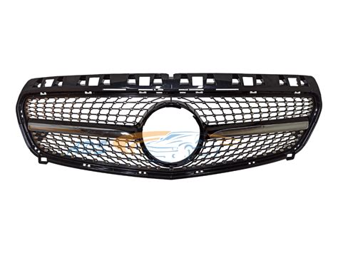 Grille Black Diamond Mercedes Benz A Class W176 2012 2015 Ads Auto Parts