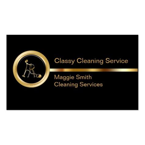 Classy Cleaning Business Cards | Zazzle