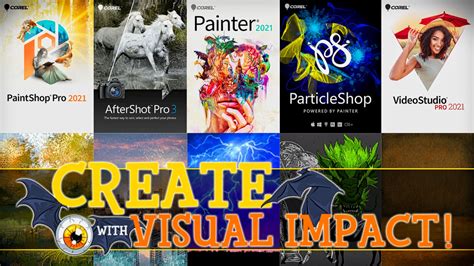 Create With Visual Impact Corel Software Humble Bundle