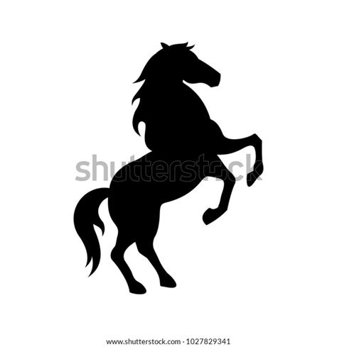 Horse Icon Vector Silhouette Stock Vector (Royalty Free) 1027829341 ...