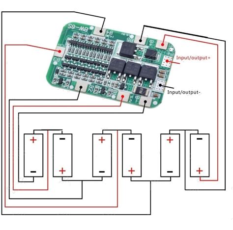 Placa Prote O De Carga Bms V S A C Balanceamento Jgp E Commerce