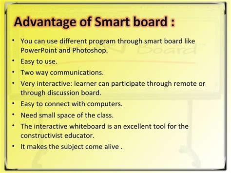 Smart Board Features And Benefits | Carleton University