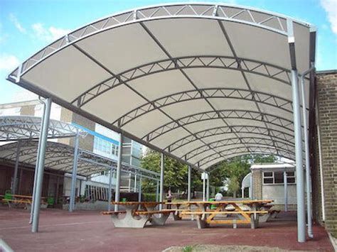 Oxford Barrel Vault Canopy Shelter Clovis Canopies Esi External Works