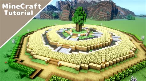 【マイクラ】おしゃれな畑の作り方！minecraft How To Build A Cute Farm Youtube