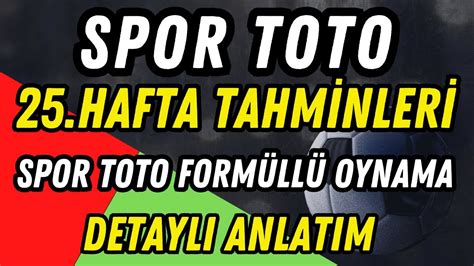 L Ralik Spor Toto Kuponunu Nasil L Raya Oynuyorum Hafta