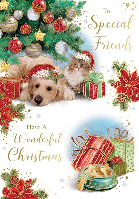 JXC1303 Special Friends Trad 50 Christmas Cards - Friend/Friends ...