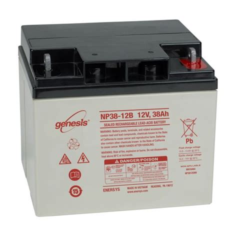 EnerSys Genesis NP38 12 12V 38Ah AGM VRLA Battery UPSBuyer