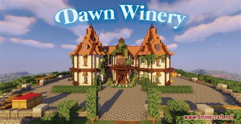 Dawn Winery Map 1.17.1 for Minecraft - 9Minecraft.Net