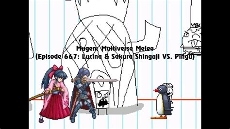 Mugen Multiverse Melee Episode 667 Lucina Sakura Shinguji VS