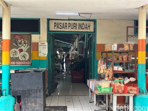 pasar puri indah  bertransformasi  pasar tradisional