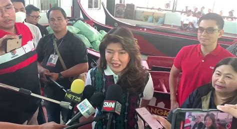 Senator Imee Marcos On House Resolution Urging Govt To Cooperate With