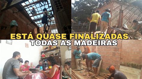 DIÁRIO DA OBRA CONTINUA almoço na casa dos meus pais no dia das mães