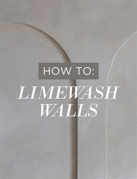 How to Limewash Walls - Jenna Sue Design | Limewash walls, Limewash