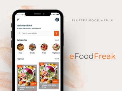 EFoodFreak Flutter Food App UI By Fsd Ramjan On Dribbble