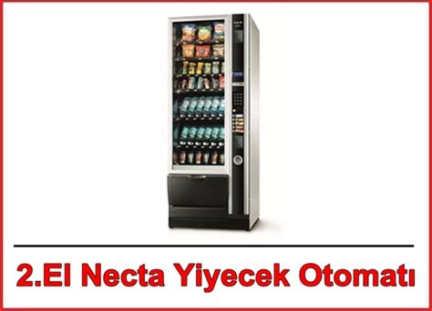 El Necta Yiyecek Otomat Sat Otomatlar Sat Otomat