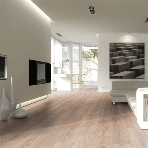 Kronotex Exquisit White Washed Oak Laminate Flooring D2987 Laminate