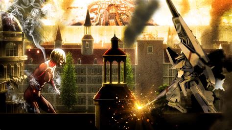 Shingeki No Kyojin Атака титанов Attack On Titan Вторжение титанов