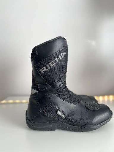 Buty Motocyklowe Wysokie Richa Vulcan Czarne Siedlce Og Oszenie Na