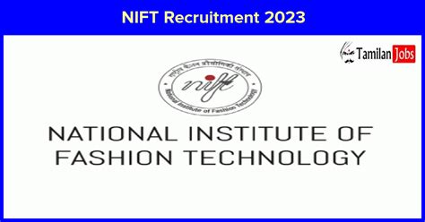 NIFT Recruitment 2023 Apply Offline For Director General Jobs