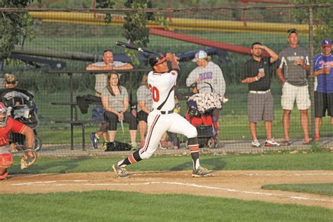 Amateur Baseball Milroy Yankees Use Strong Hitting To Beat Tracy 17 3