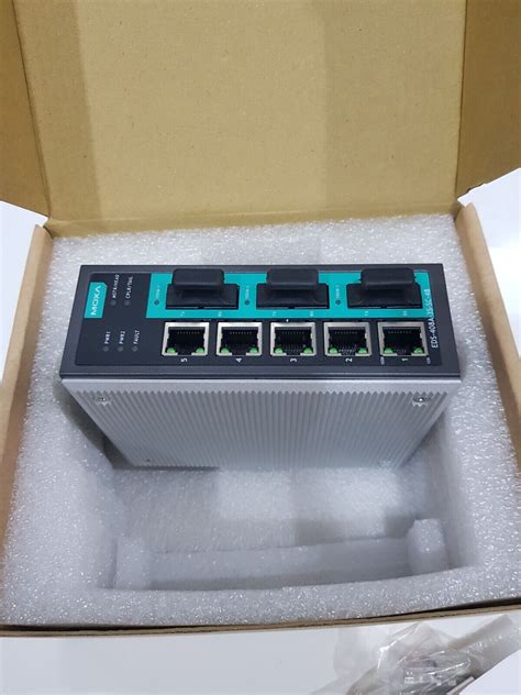 MOXA EDS 408A 3S SC 48 T Managed Ethernet Switches EBay