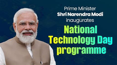 Pm Shri Narendra Modi Inaugurates National Technology Day Programme Pm Modi Bjp Live Youtube