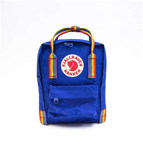 Fjallraven Kanken Mini Rainbow 特別版 Deep Blue Rainbow 背囊 Backpack 瑞典北極狐 雙肩背包 按種類