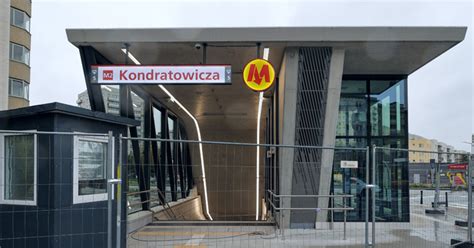 Warszawa Nowe Stacje Metra M Otwarte B D Zmiany W Naziemnej