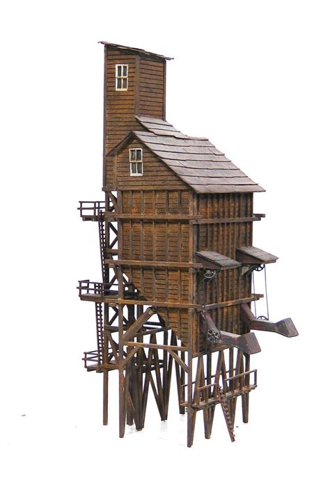 This Is A Wooden Coaling Tower Made I Think From The Campbell Kit If