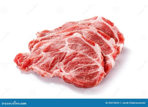 Carne De Porco Crua Fresca Foto De Stock Imagem De Carboidrato