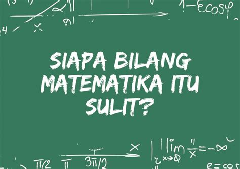 Matematika Tidak Sulit Melalui Guru Kreatif Halaman 1