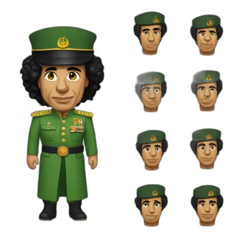 Muammar Gaddafi Ai Emoji Generator