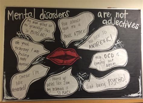 Mental Health Bulletin Board Ideas