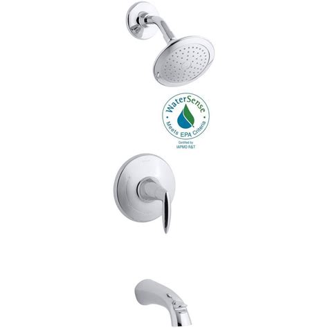 Kohler Alteo Handle Tub And Shower Faucet Trim Kit In Polished Chrome