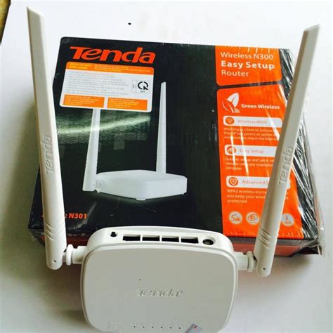 Tenda N301 Wireless High Range 300Mbps Broadband N Router